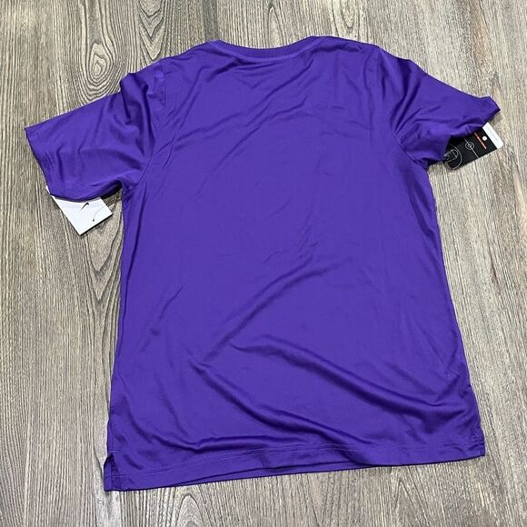 NWT Nike WNBA Womens Dri-Fit Los Angeles Sparks Performance T-Shirt Purple ST - Picture 7 of 7